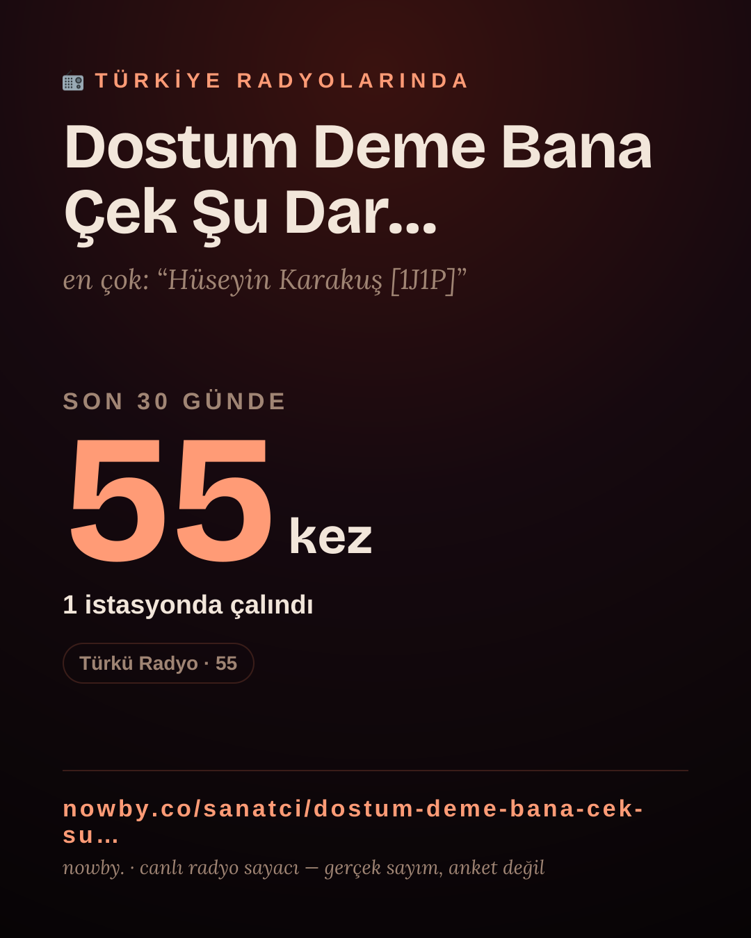 Sanatçısı, menajeri ya da hayranı mısın? Bunu paylaş.