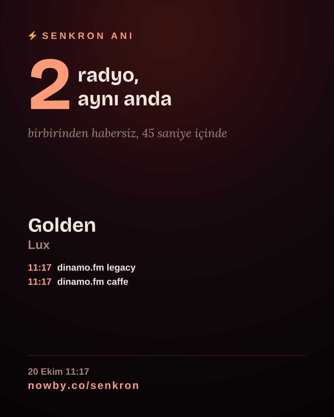 Bu nadir anı paylaş.